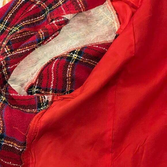 Vintage Kenneth Mitchell plaid blazer sz 11 M - Picture 6 of 7